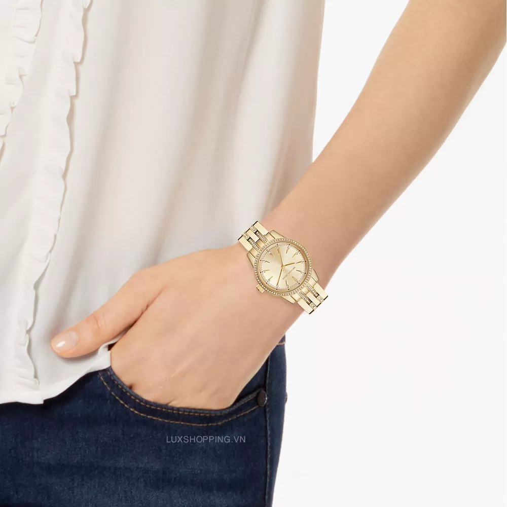 Michael Kors Ritz Gold Watch 37mm