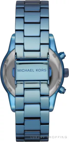 Michael Kors Ritz Iridescent Blue Watch 37mm