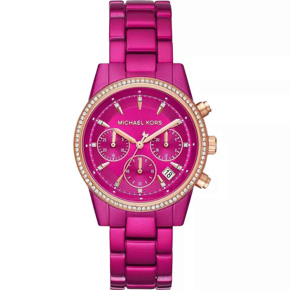 Michael Kors Ritz Electric Pink Watch 37mm