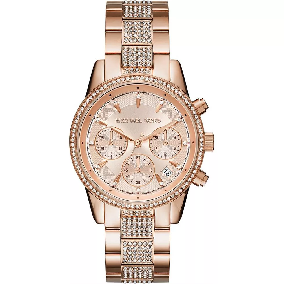 Michael Kors Ritz Pave Watch 37mm