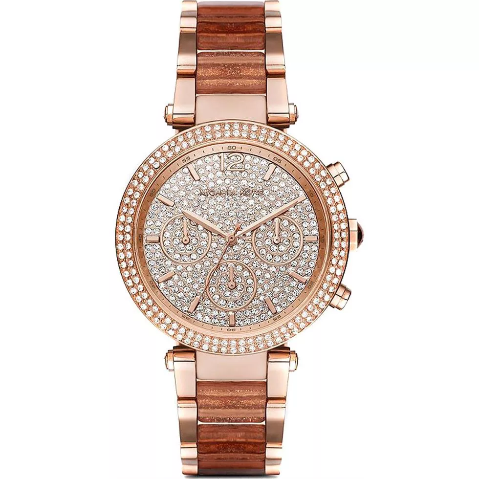 Michael Kors Parker Rose Gold Watch 39mm