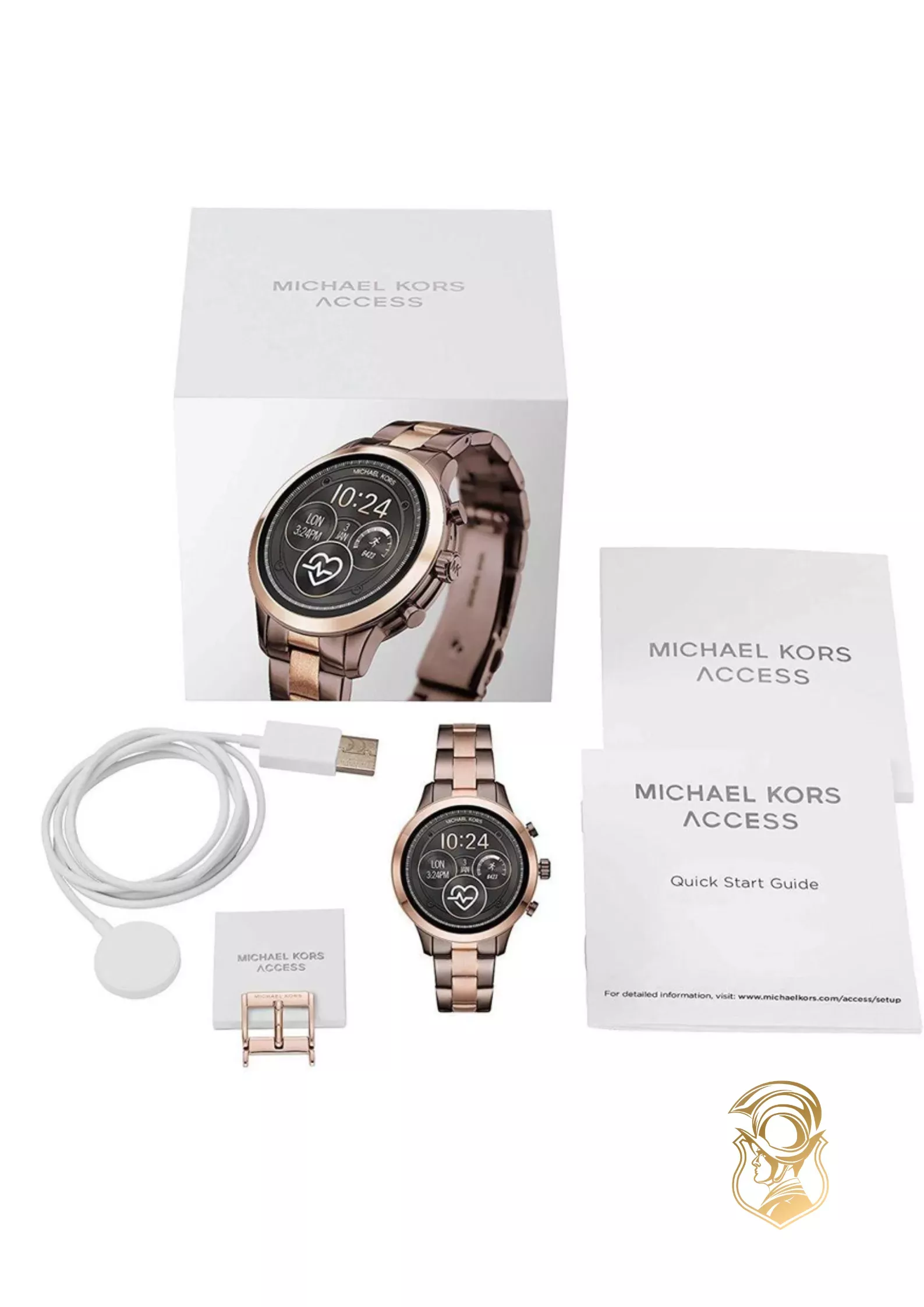 Michael Kors Runway Access Heart Black Smartwatch 41mm