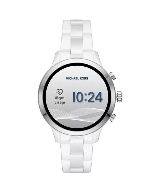 Michael Kors Runway Access White Ceramic Smartwatch 41mm