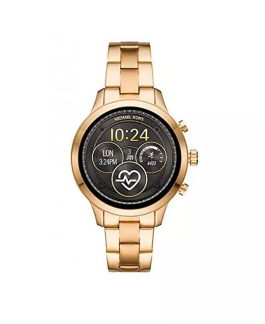 Michael Kors Runway Access Yellow Gold  Heart  Smartwatch 41mm