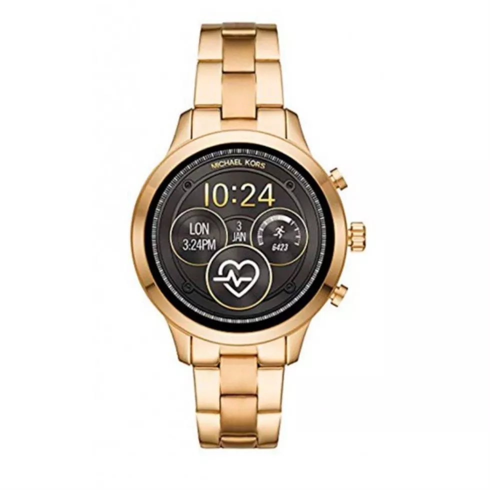 Michael Kors Runway Access Yellow Gold  Heart  Smartwatch 41mm