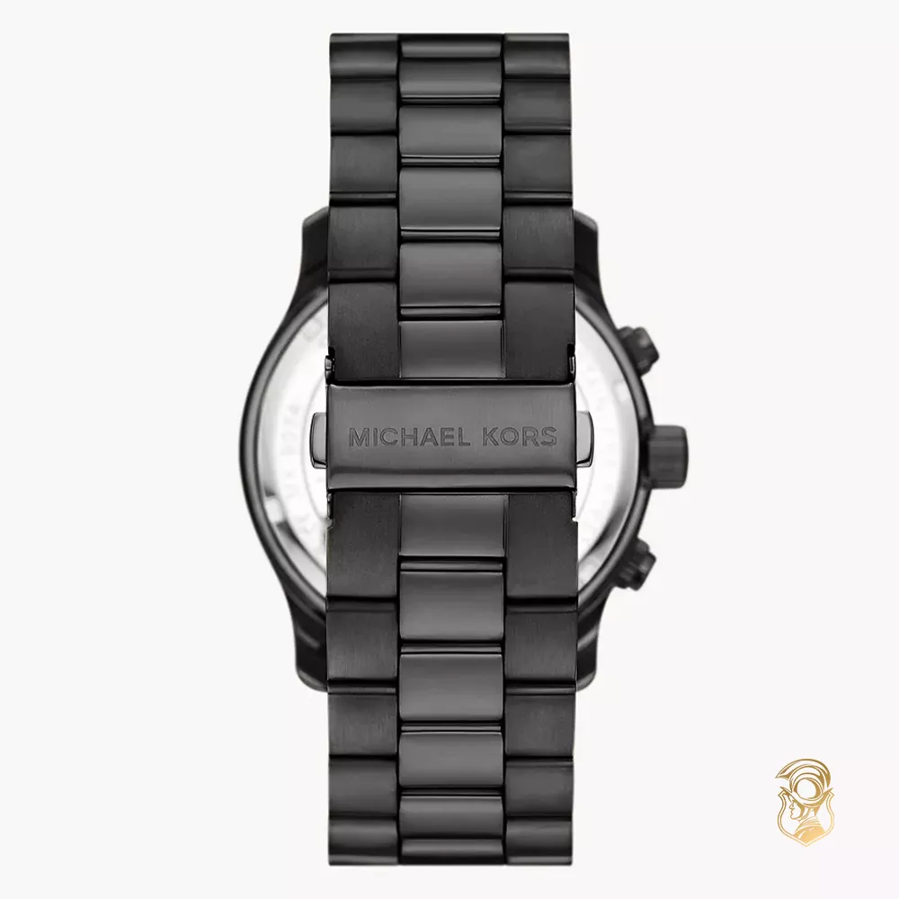 Michael Kors Runway Black-Tone Watch 45mm