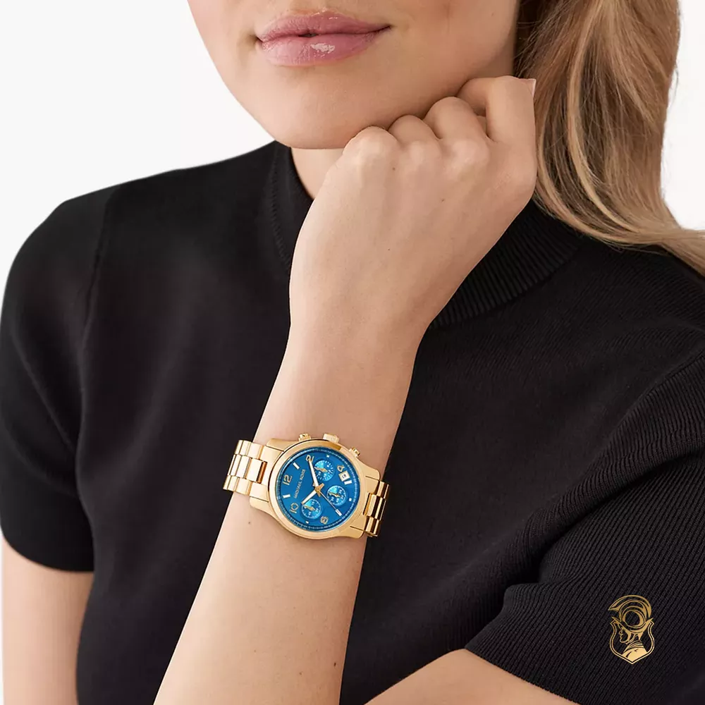 Michael Kors Runway Blue Watch 38mm