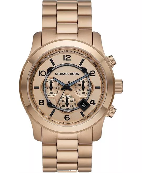 Michael Kors Runway Beige Watch 45mm