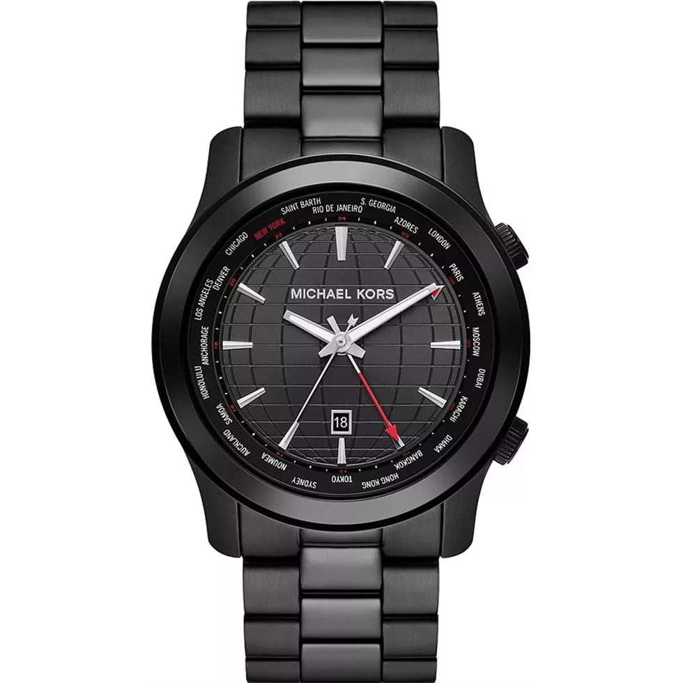 Michael Kors Runway Dual Time Watch 45mm