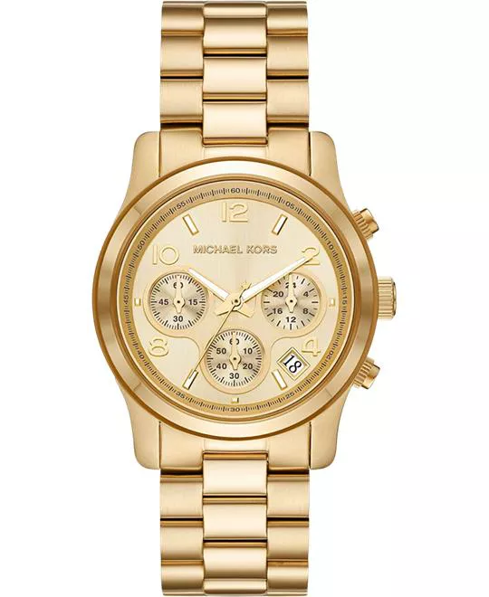 Michael Kors Runway Gold-Tone Watch 38mm