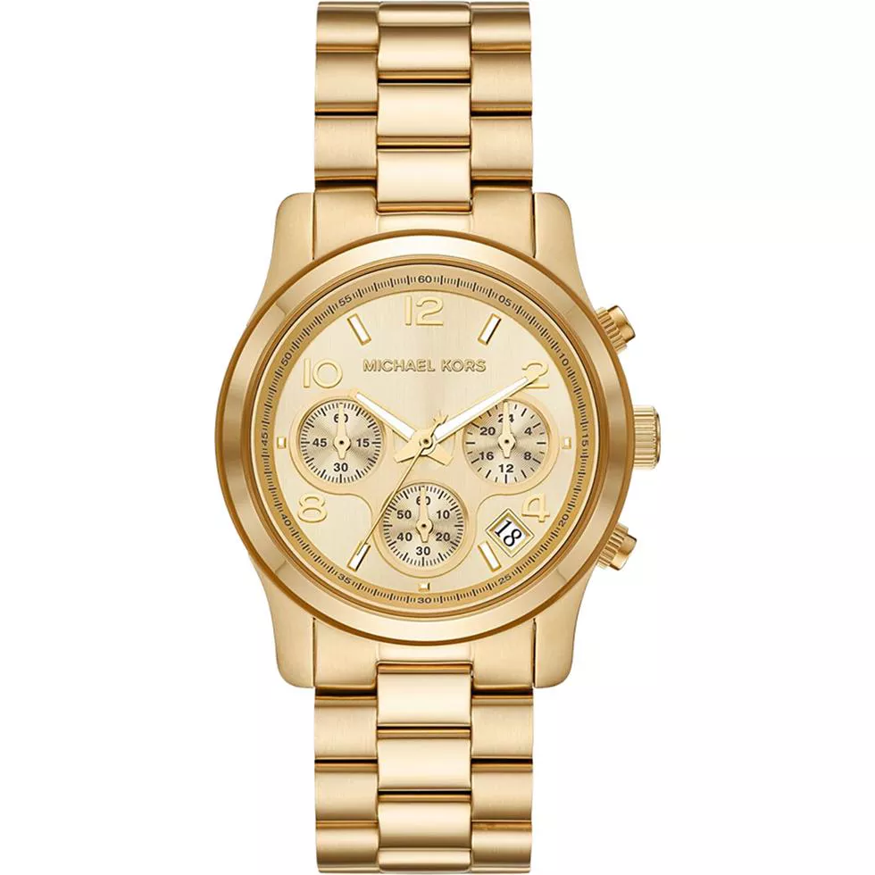 Michael Kors Runway Gold-Tone Watch 38mm