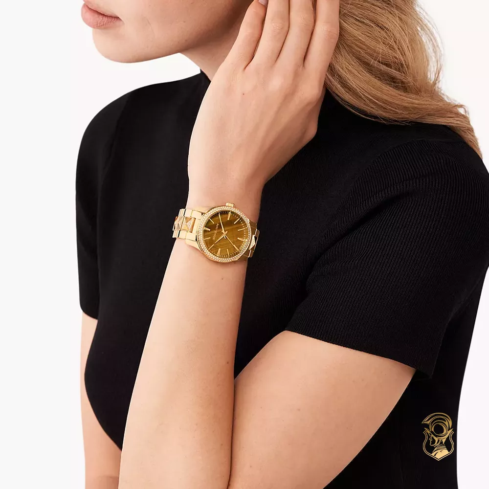 Michael Kors Runway Gold Tone Watch 38mm