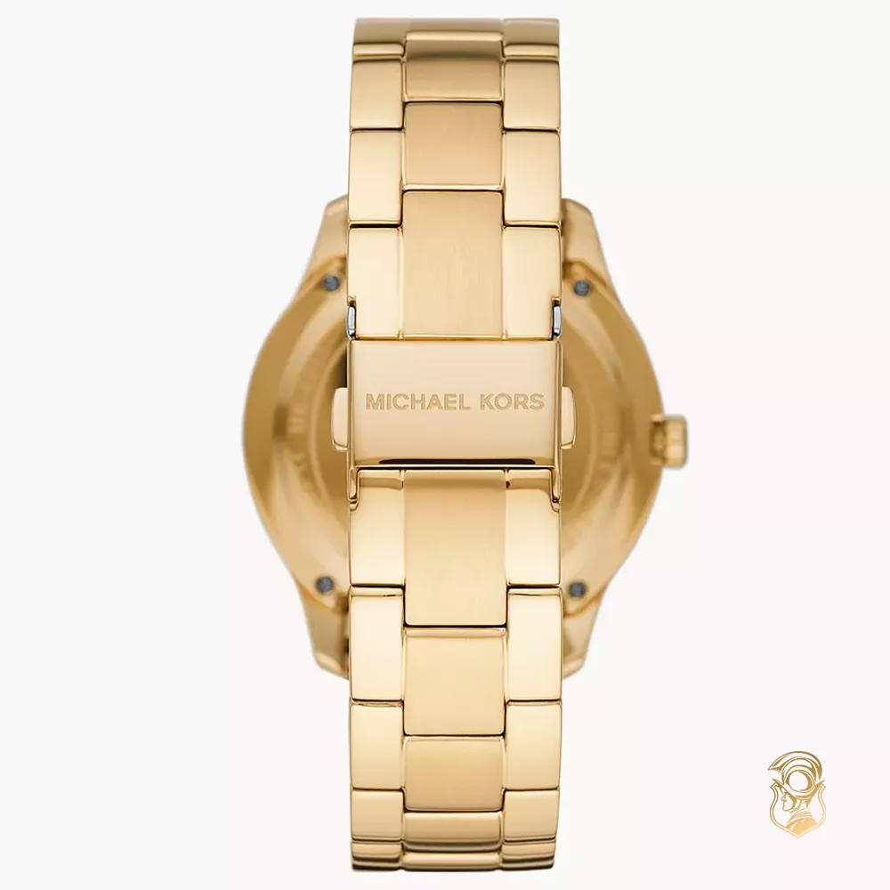 Michael Kors Runway Gold Tone Watch 40mm