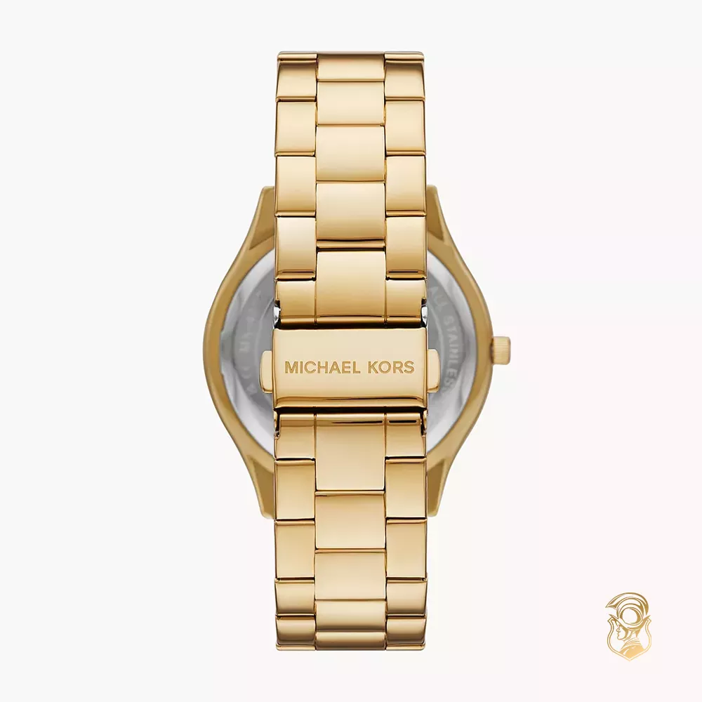 Michael Kors Runway Gold-Tone Watch 42mm