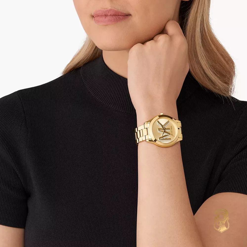 Michael Kors Runway Gold-Tone Watch 42mm