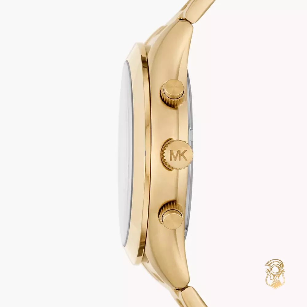 Michael Kors Runway Gold Tone Watch 44mm