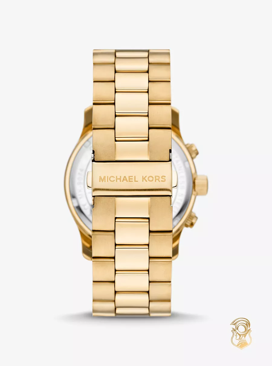 Michael Kors Runway Gold-Tone Watch 45mm