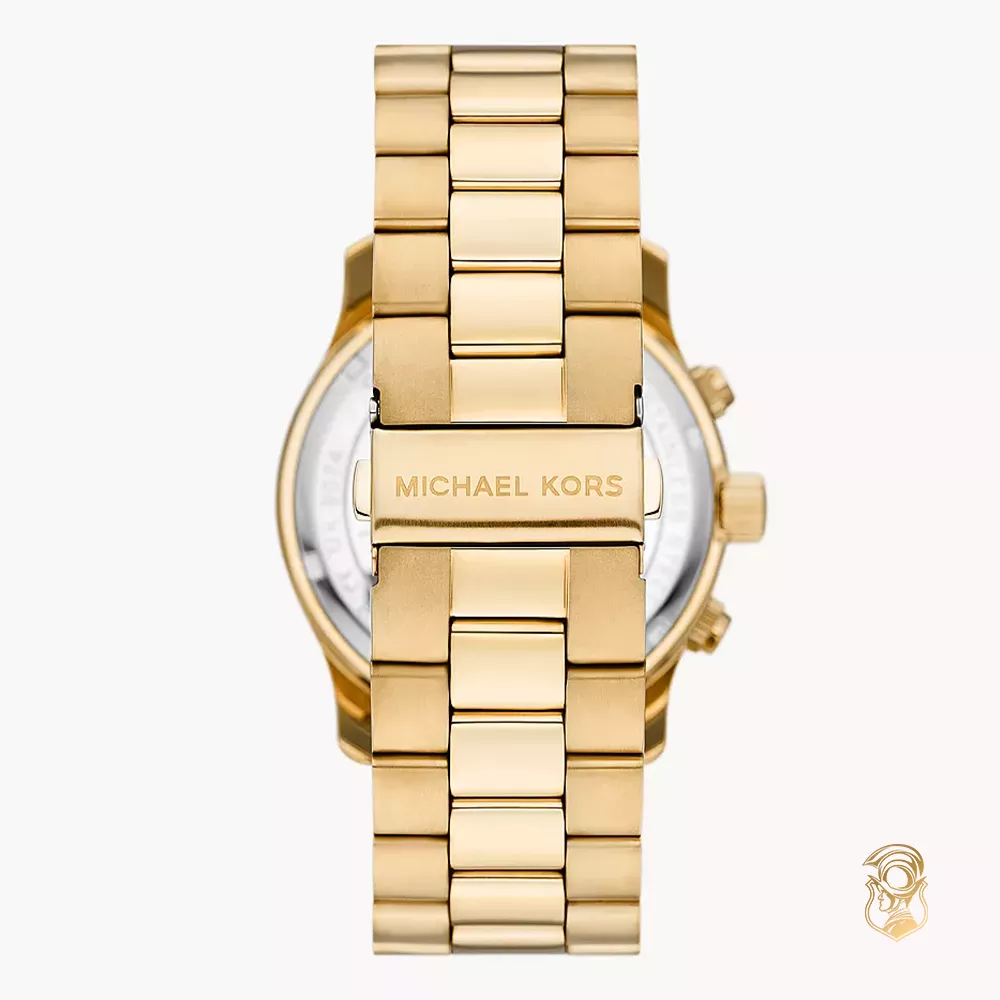 Michael Kors Runway Gold-Tone Watch 45mm