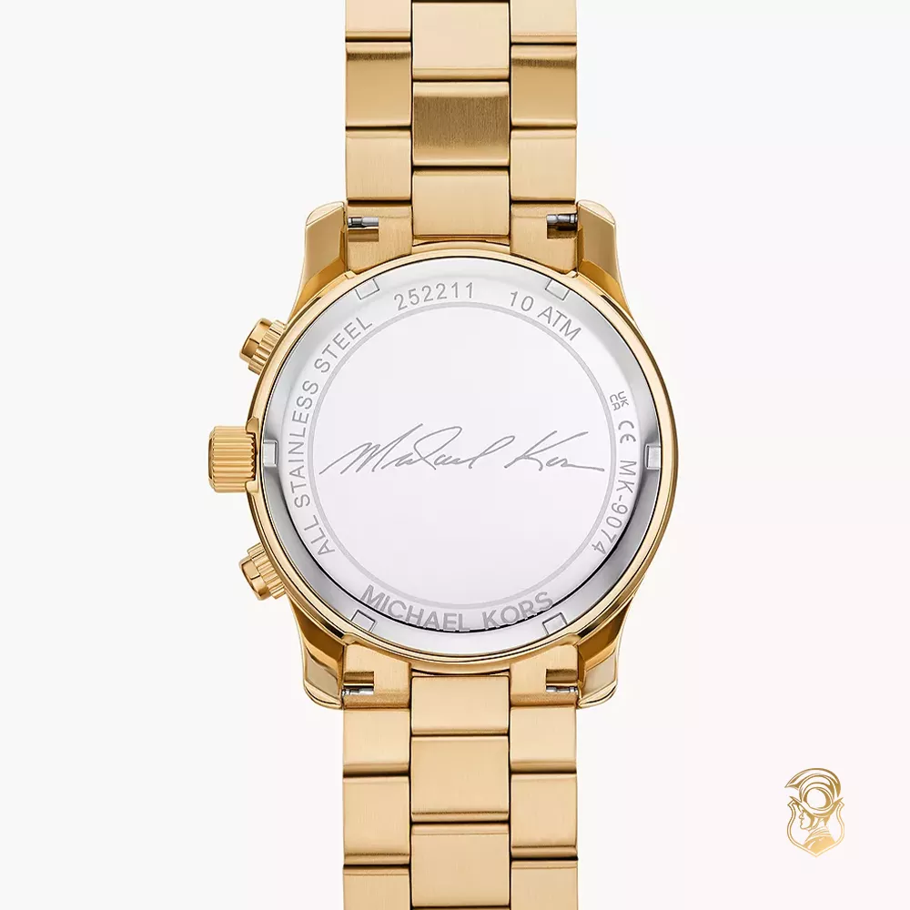 Michael Kors Runway Gold-Tone Watch 45mm