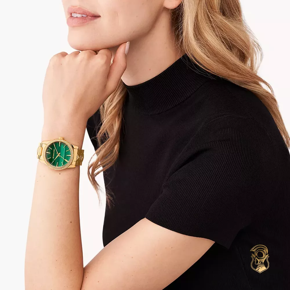 Michael Kors Runway Green Tone Watch 38mm