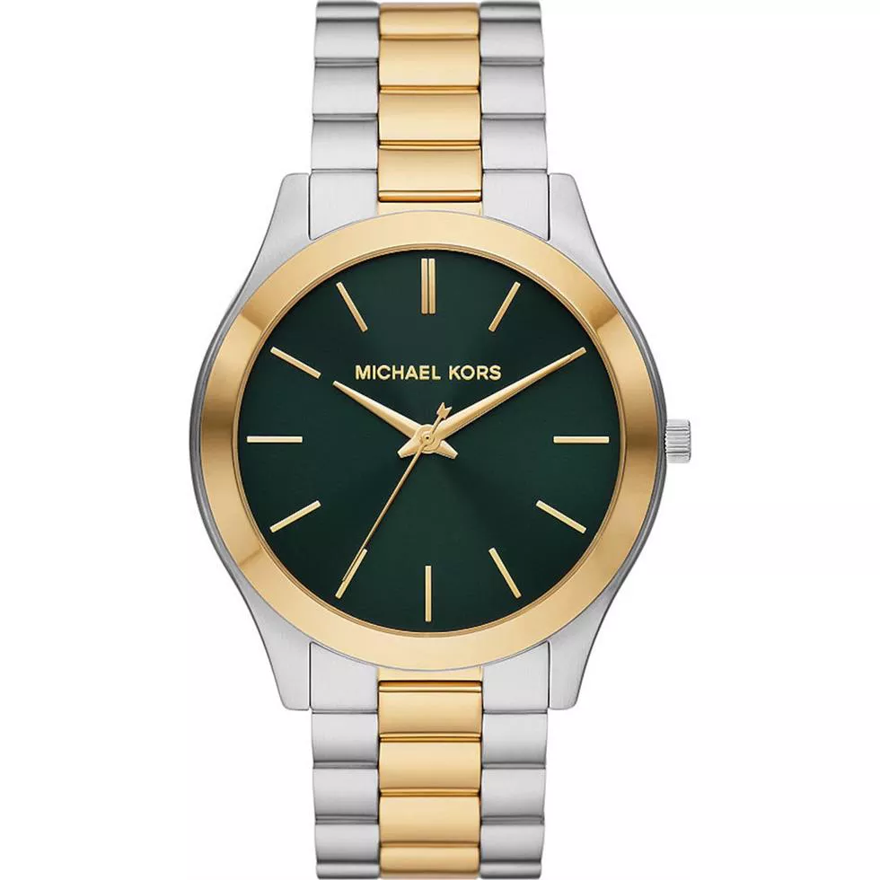 Michael Kors Runway Green Watch 44mm