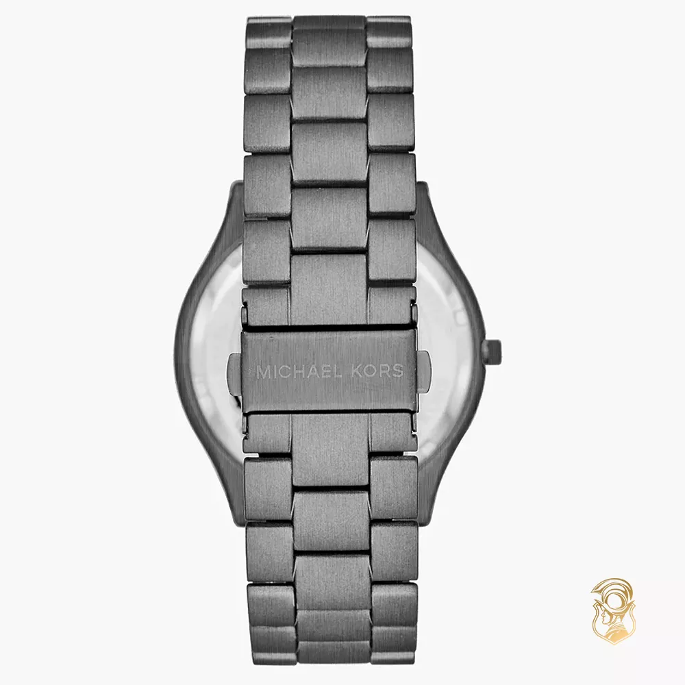 Michael Kors Runway Gunmetal Watch Set 44mm