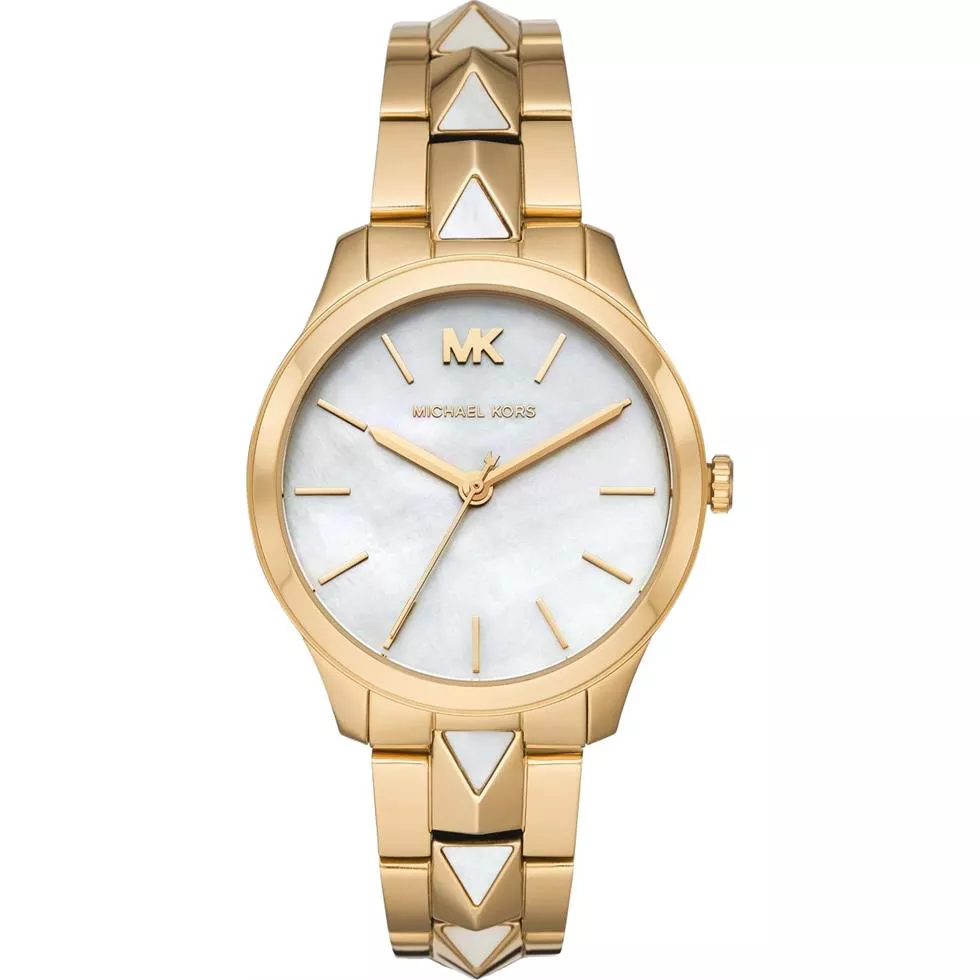 Michael Kors Runway Mercer  Yellow Gold Watch 38mm