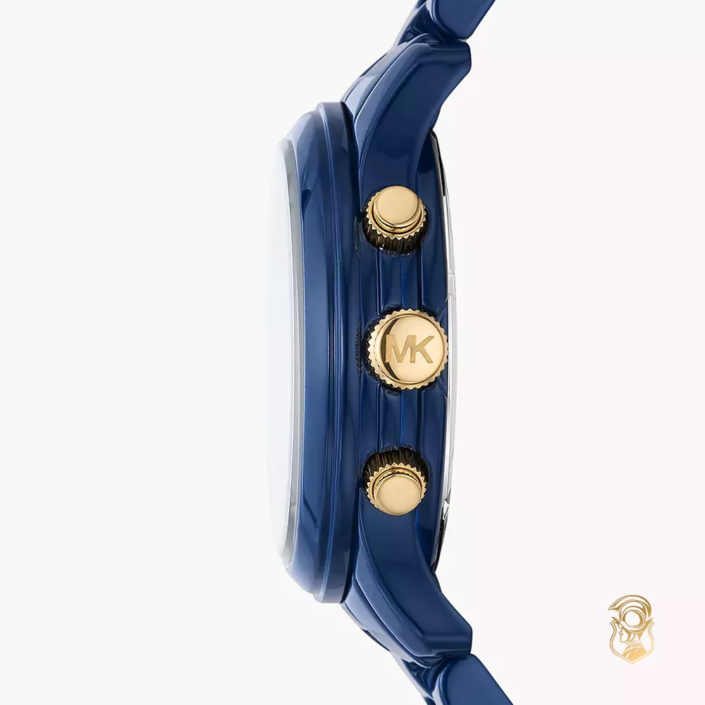 Michael Kors Runway Navy-Tone Watch 38mm