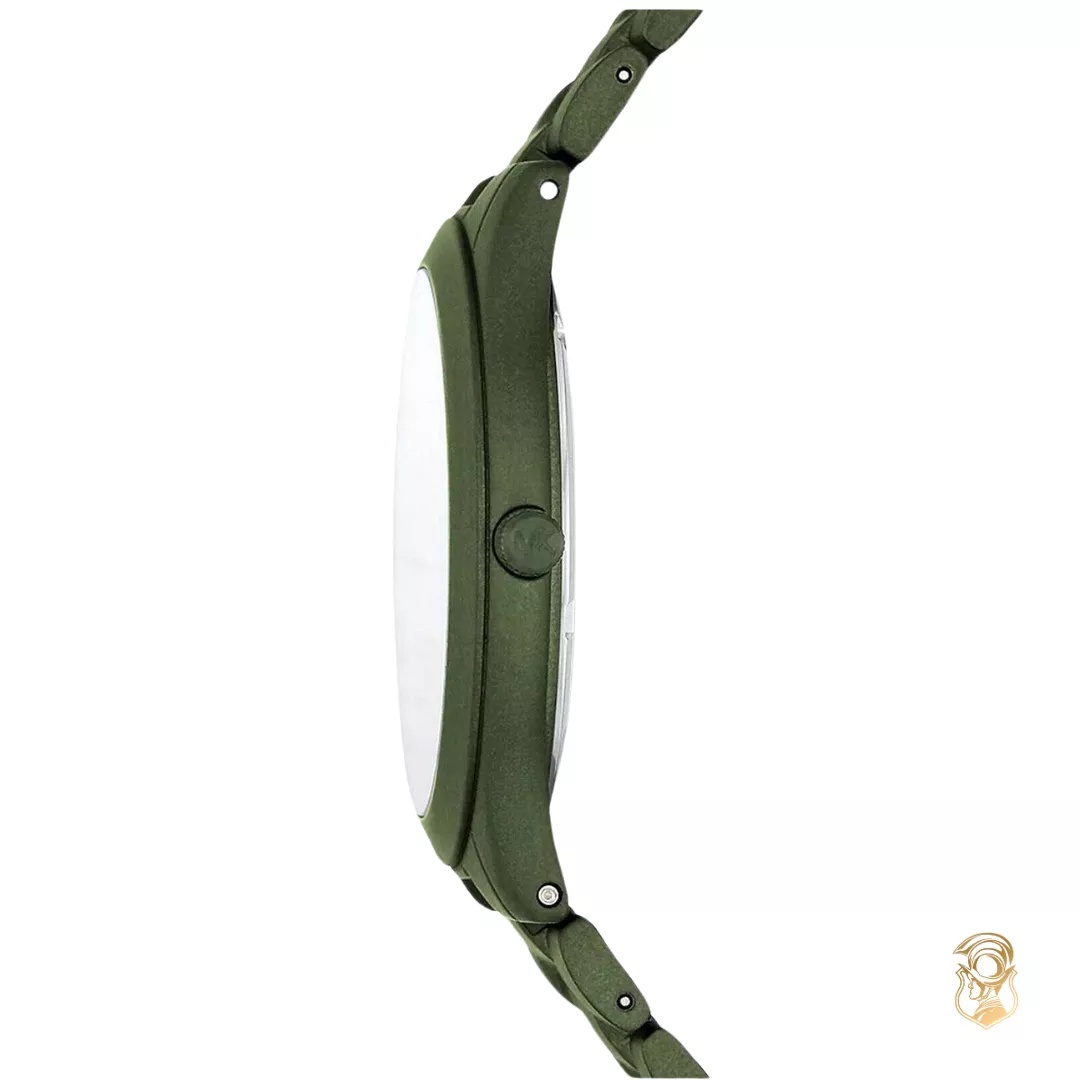 Michael Kors Runway Oversized Slim Green Watch 44mm