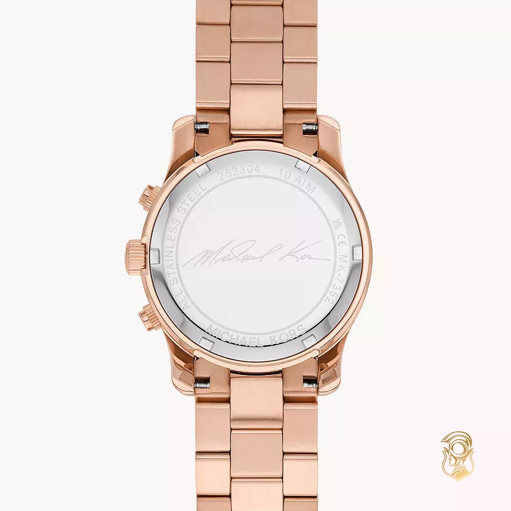 Michael Kors Runway Pink Tone Watch 38mm