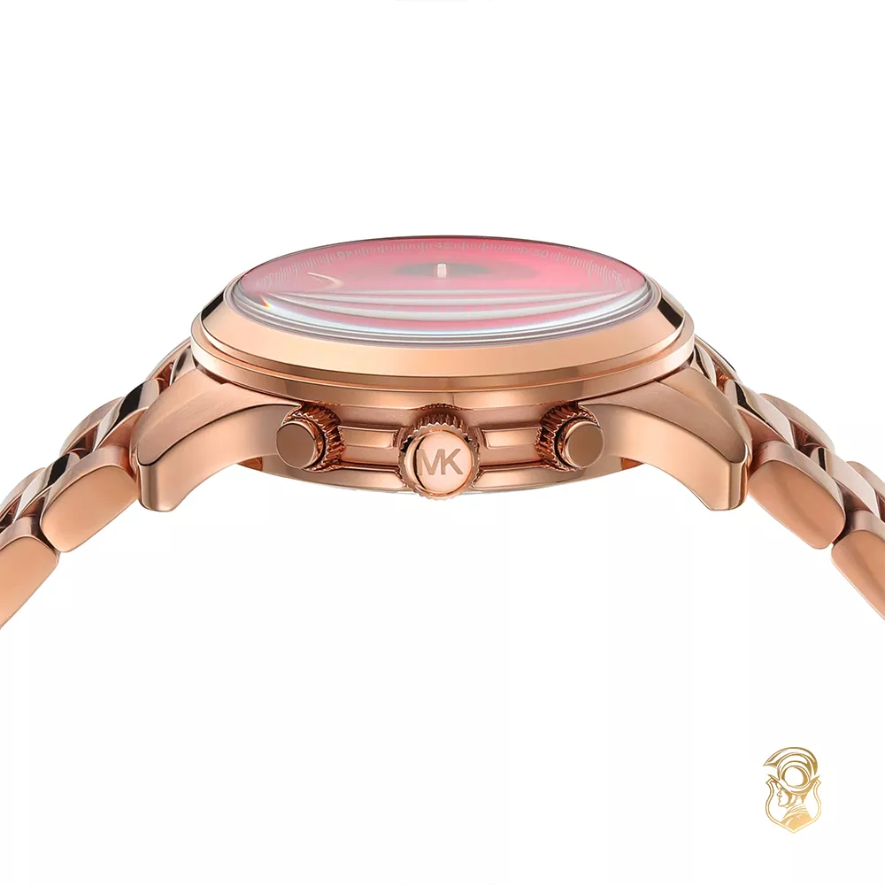 Michael Kors Runway Pink Tone Watch 38mm