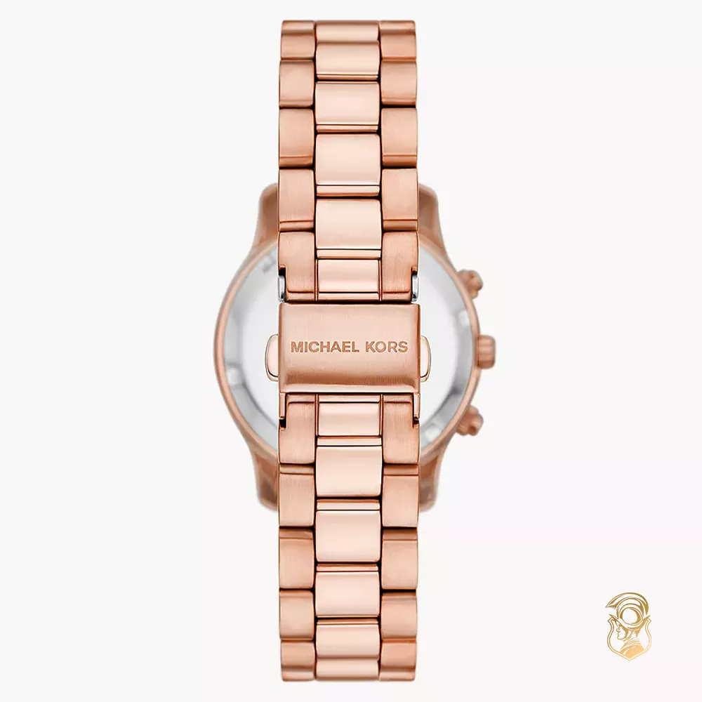 Michael Kors Runway Rose Gold-Tone Watch 34mm