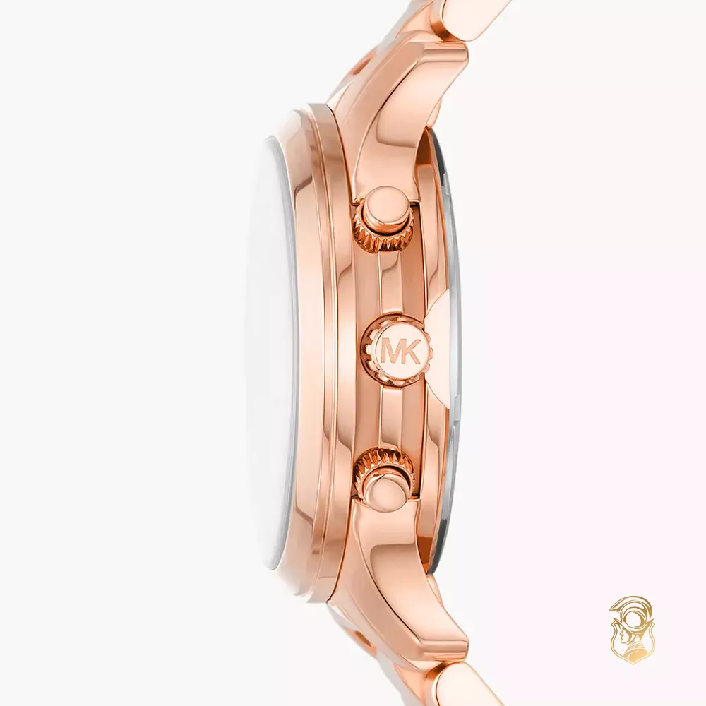 Michael Kors Runway Rose Gold-Tone Watch 34mm