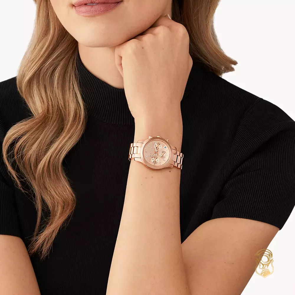 Michael Kors Runway Rose Gold-Tone Watch 34mm