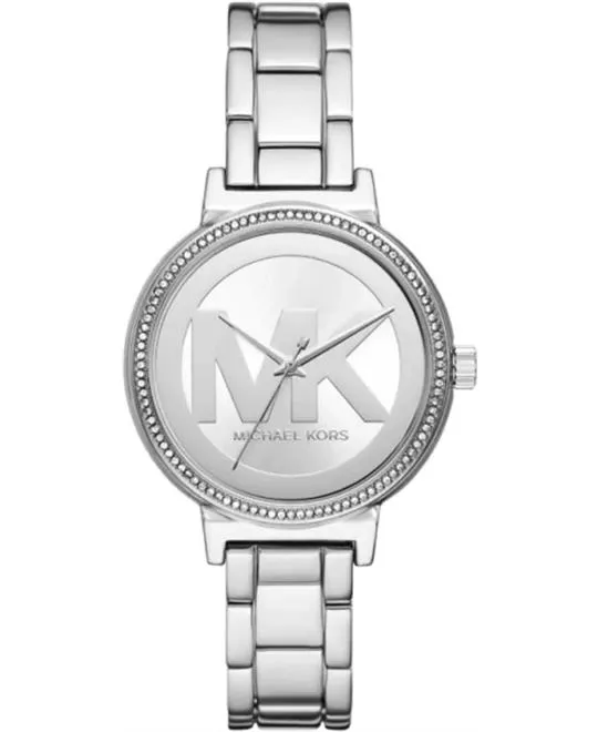 Michael Kors Runway Silver Tone Watch 36mm