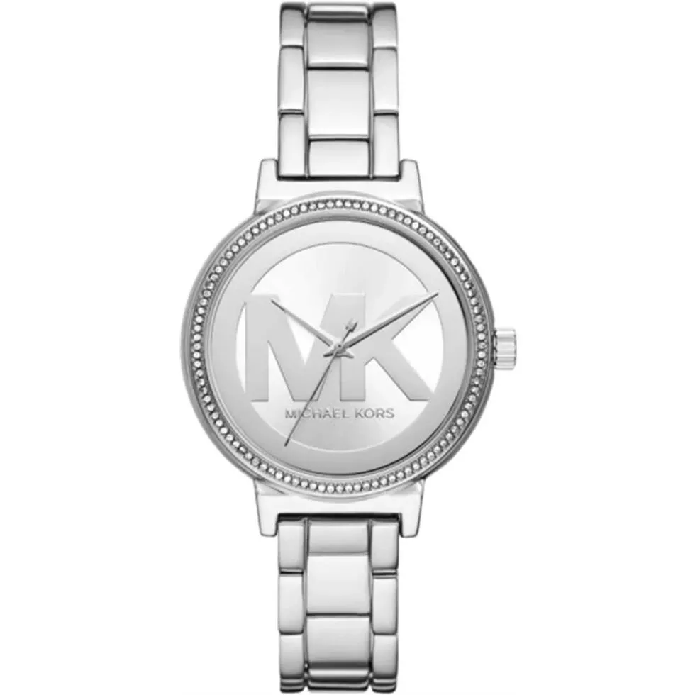 Michael Kors Runway Silver Tone Watch 36mm