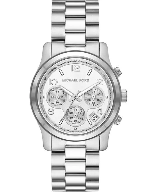 Michael Kors Runway Silver-Tone Watch 38mm