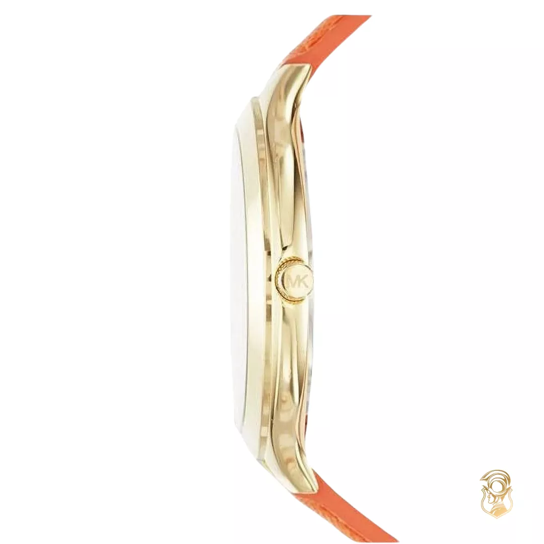 Michael Kors Runway Slim Orange Watch 42mm