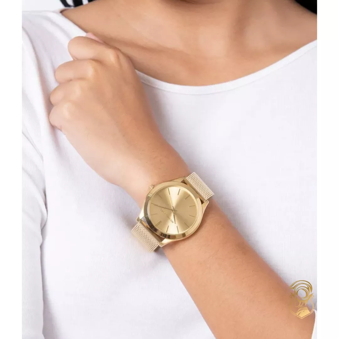 Michael Kors Runway Slim Yellow gold Oversized Watch 44mm