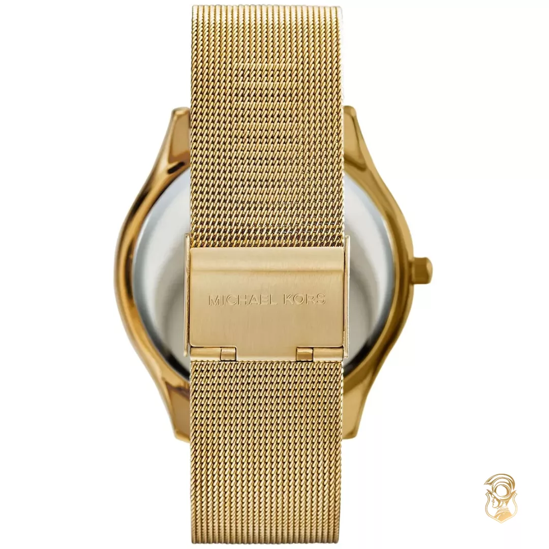 Michael Kors Runway Slim Yellow Watch 42mm