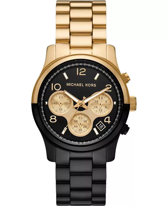 Michael Kors Runway Two-Tone Watch 38mm