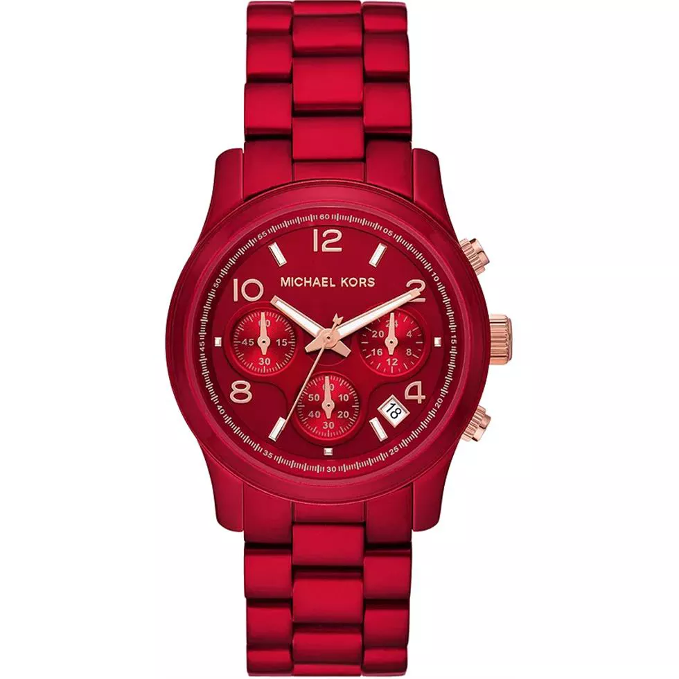 Michael Kors Runway Red Watch 38mm