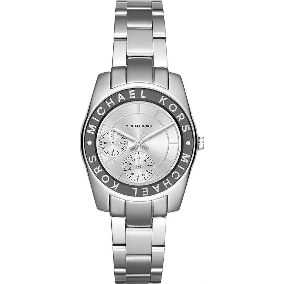 Michael Kors Ryland Silver Ladies Watch 33mm
