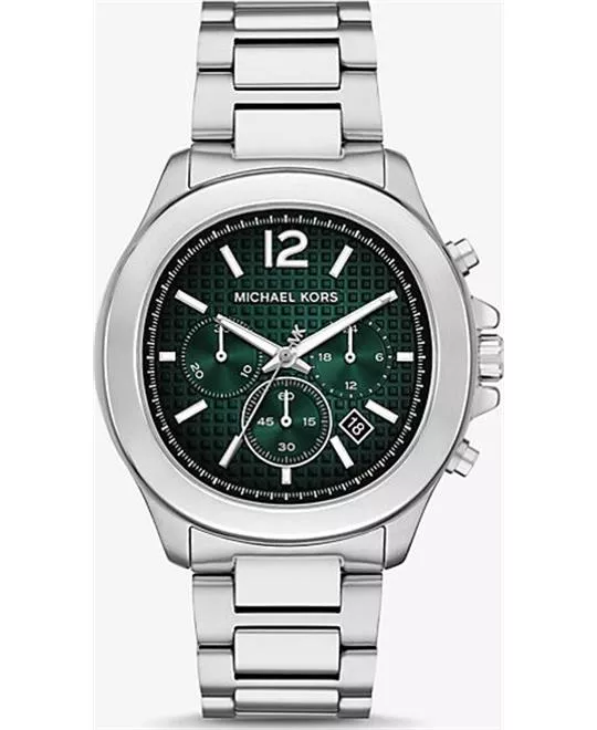 Michael Kors Sage Silver Tone Watch 44mm