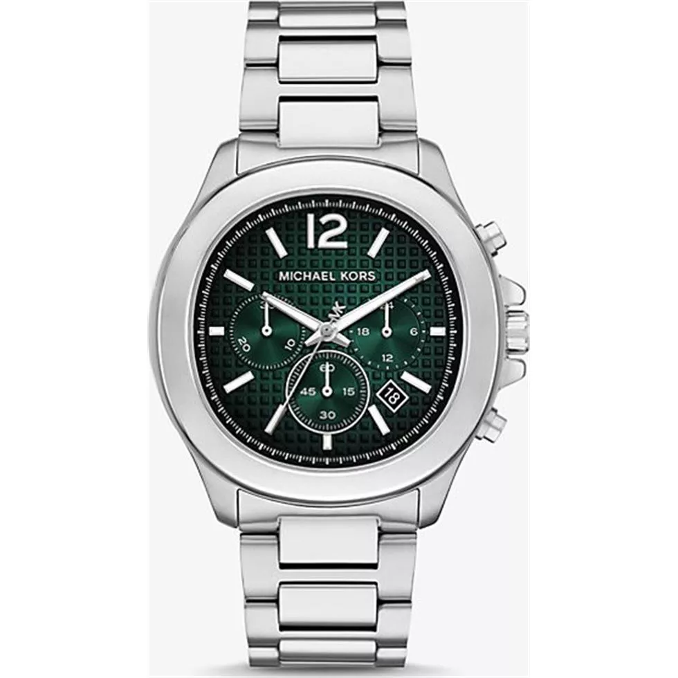 Michael Kors Sage Silver Tone Watch 44mm