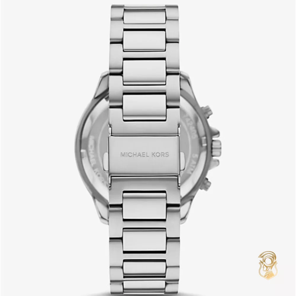 Michael Kors Sage Silver Tone Watch 44mm