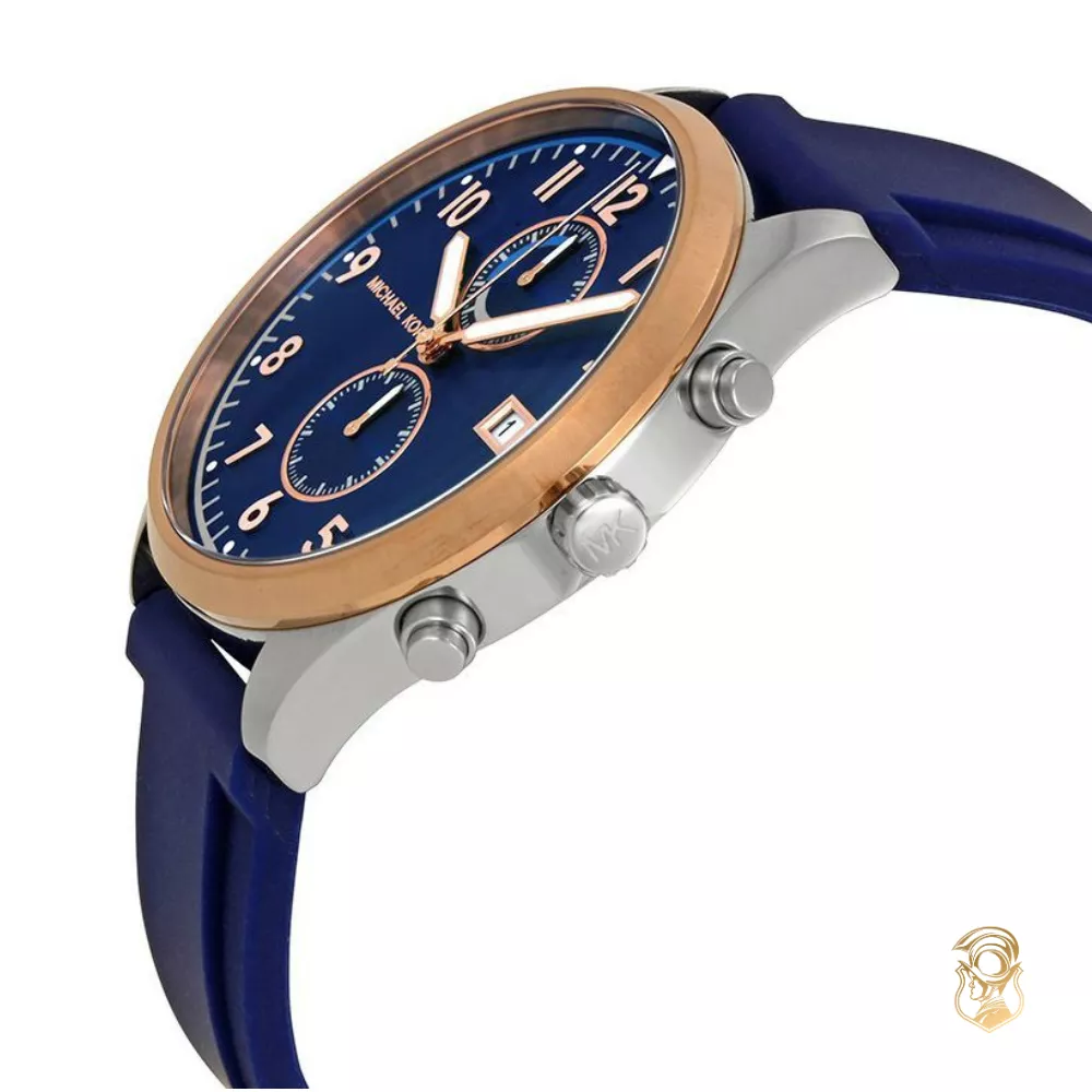 Michael Kors Saunder Blue Watch 43mm