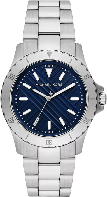 MSP: 102635 Michael Kors Slim Everest Silver-Tone Watch 40mm 6,140,000