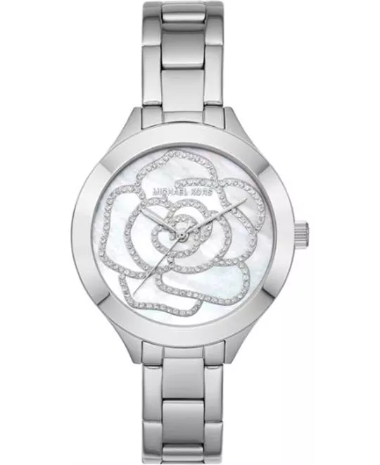 Michael Kors Runway Slim Silver Watch 38mm