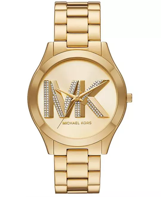 Michael Kors Runway Gold-Tone Watch 42mm